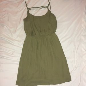 Green Vera Wang dress